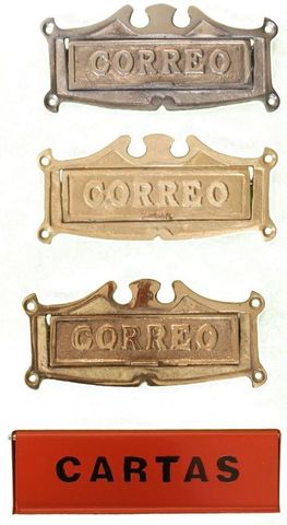 PLACAS PARA BUZON